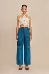 Cult Gaia Women | DARLENA CROCHET TOP