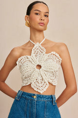 Cult Gaia Women | DARLENA CROCHET TOP
