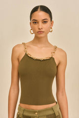 Cult Gaia Women | KASSANDRA KNIT TOP
