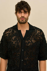 Cult Gaia Men | BOHOL CROCHET SHIRT