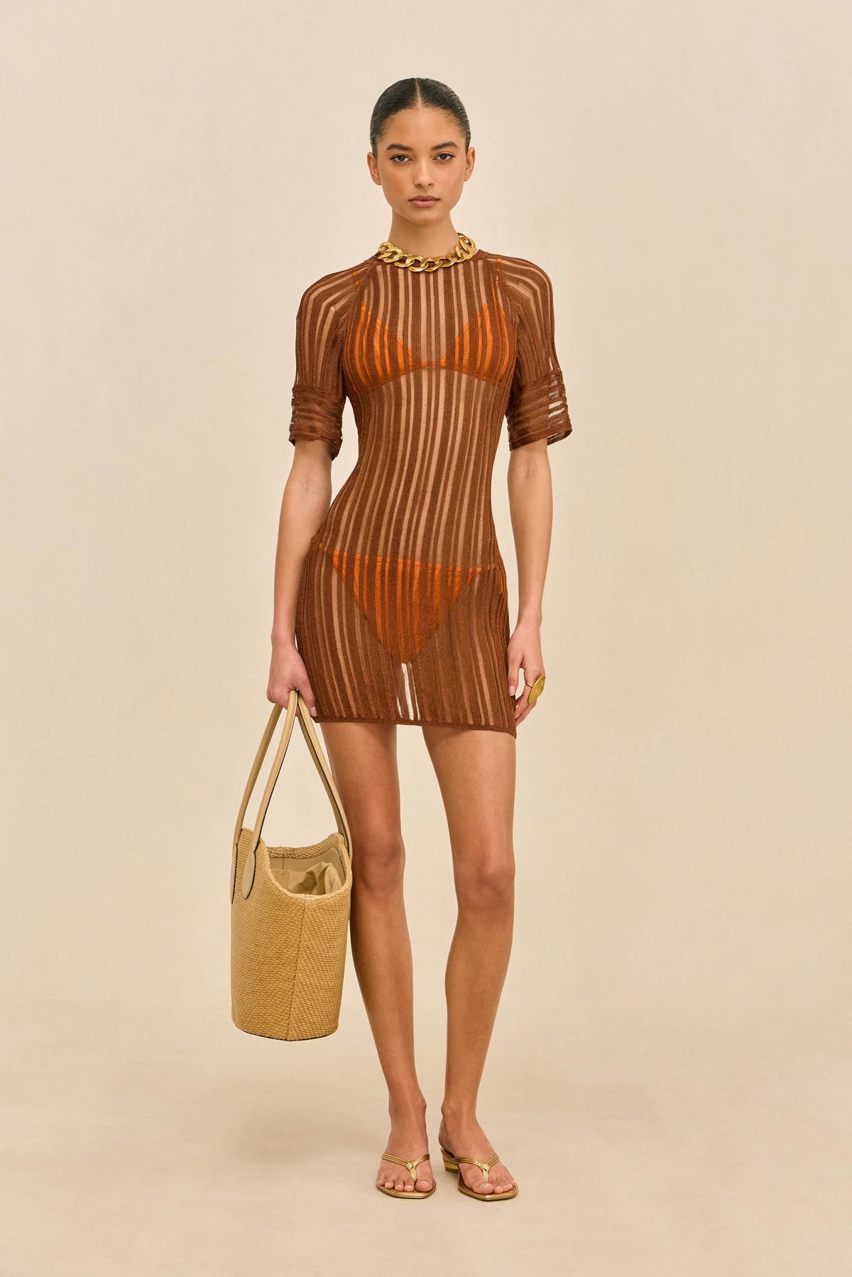Cult Gaia Women | RURU KNIT COVERUP DRESS