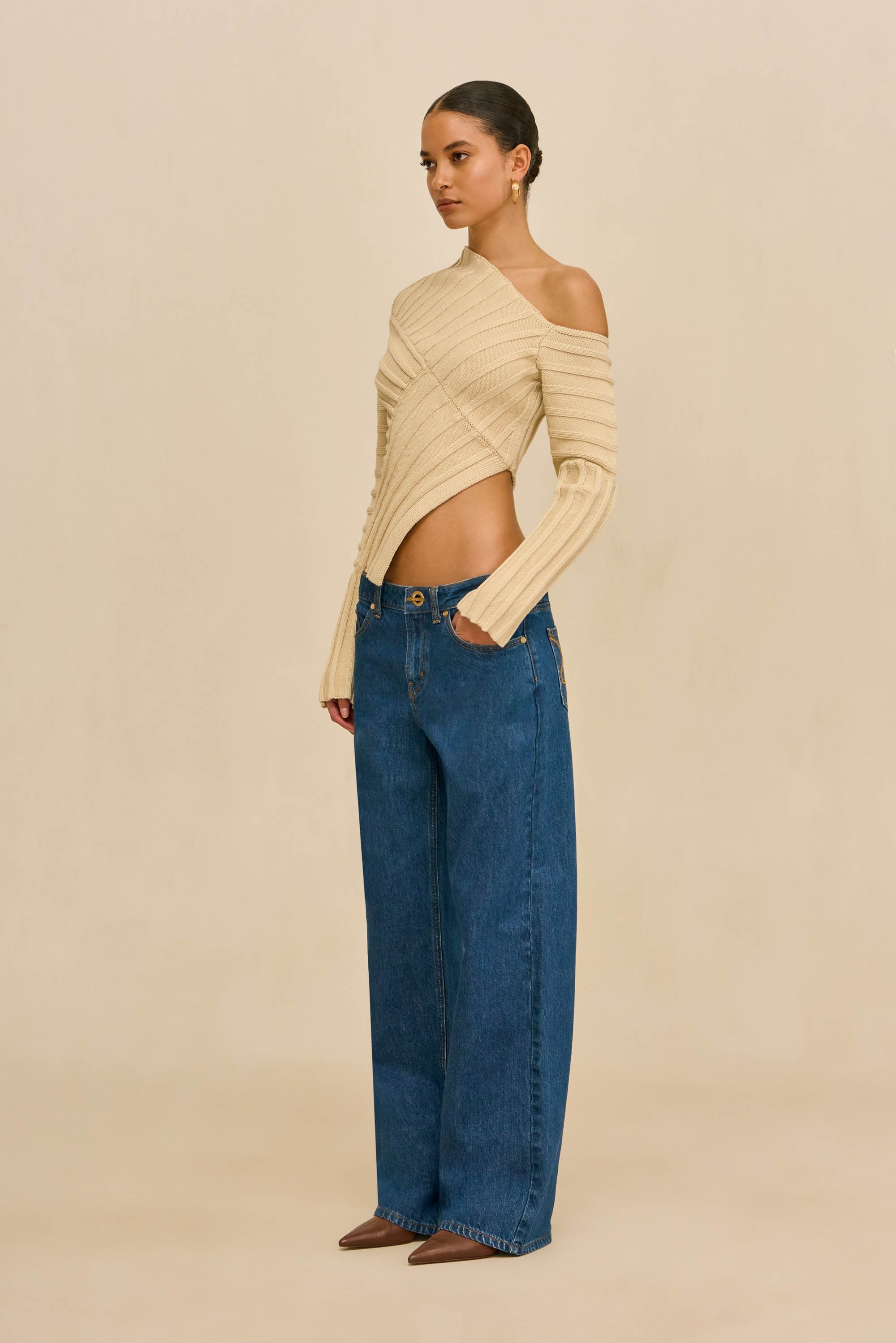 Cult Gaia Women | JAIDAN KNIT TOP