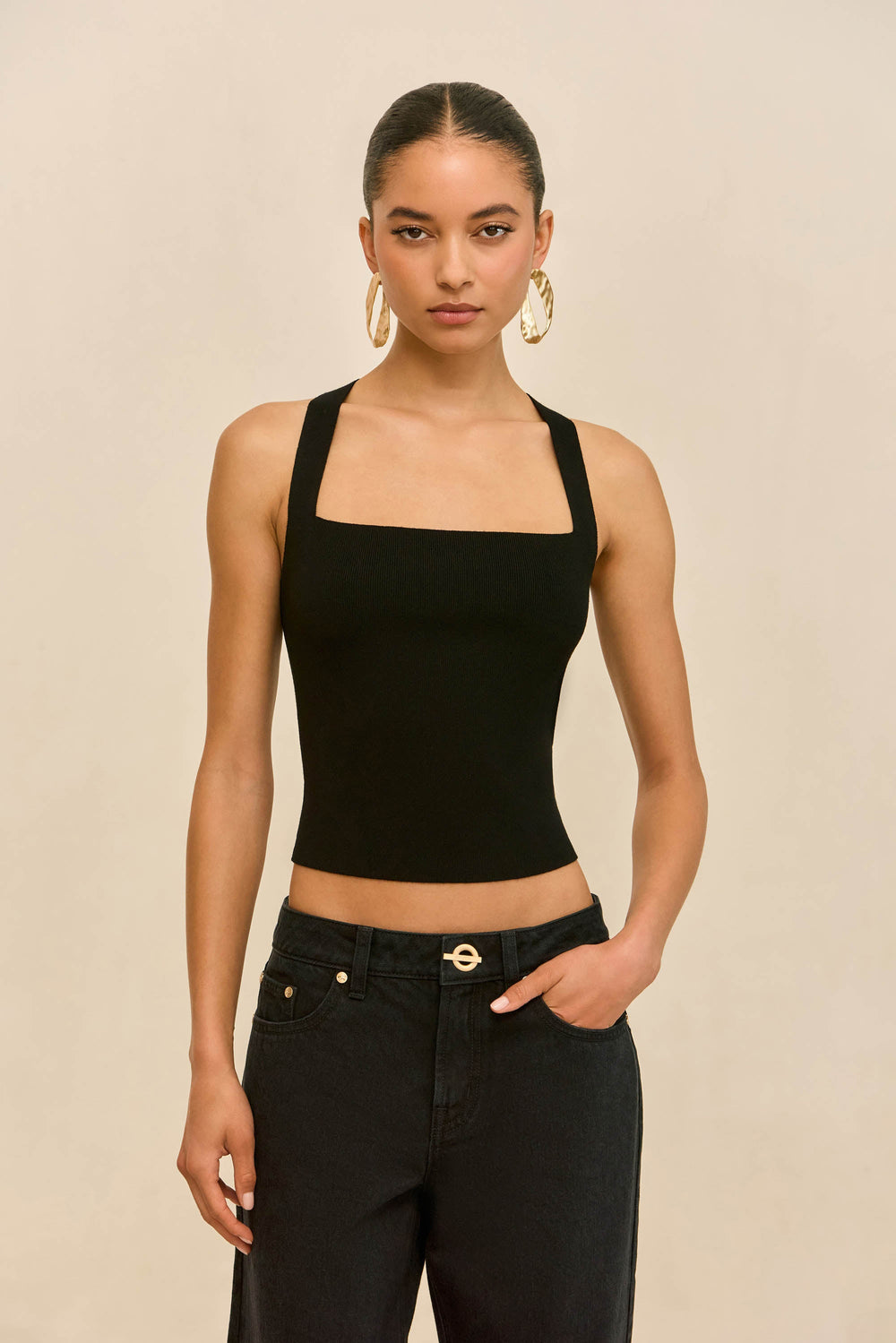 Cult Gaia Women | CRAWFORD KNIT TOP