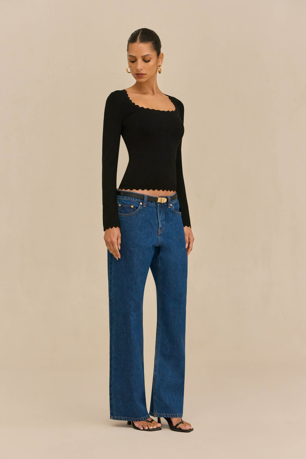 Cult Gaia Women | JEAN KNIT TOP
