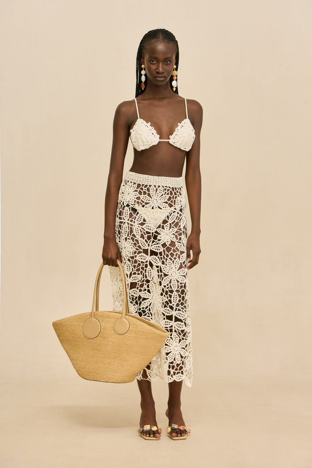 Cult Gaia Women | AMINA CROCHET SKIRT