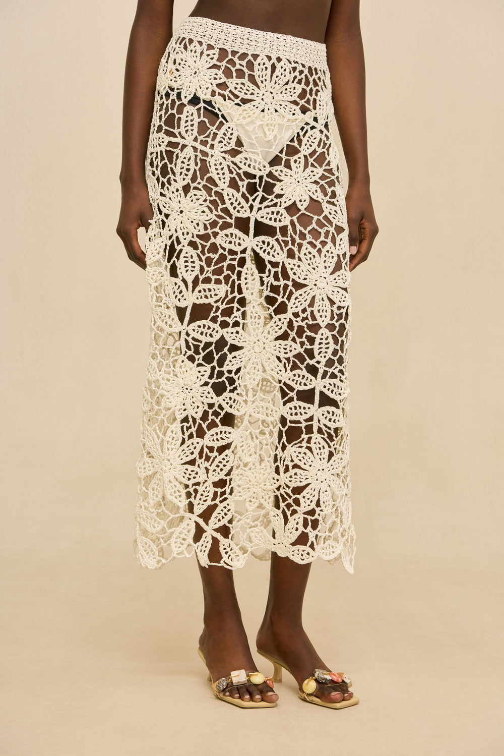 Cult Gaia Women | AMINA CROCHET SKIRT