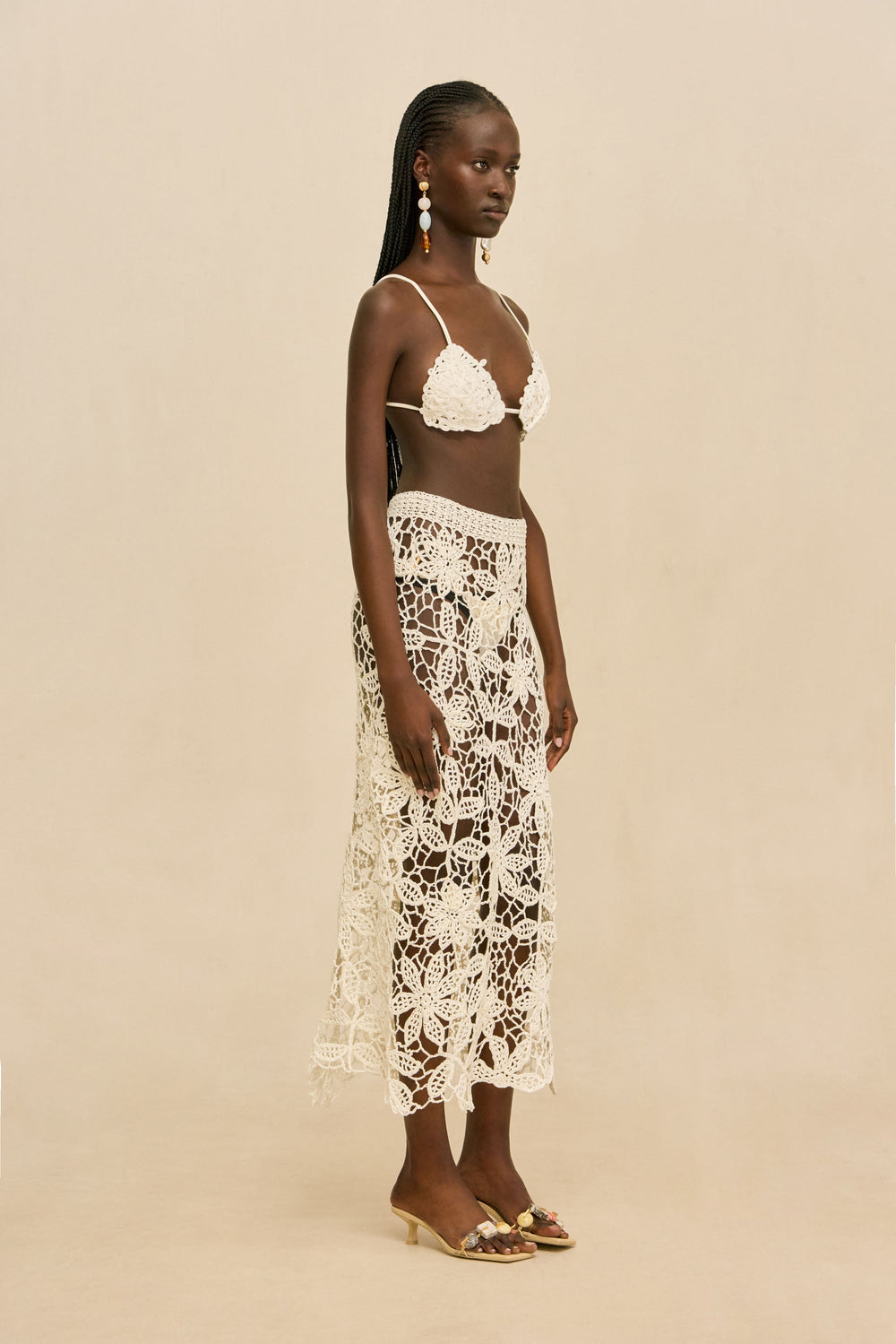 Cult Gaia Women | AMINA CROCHET SKIRT