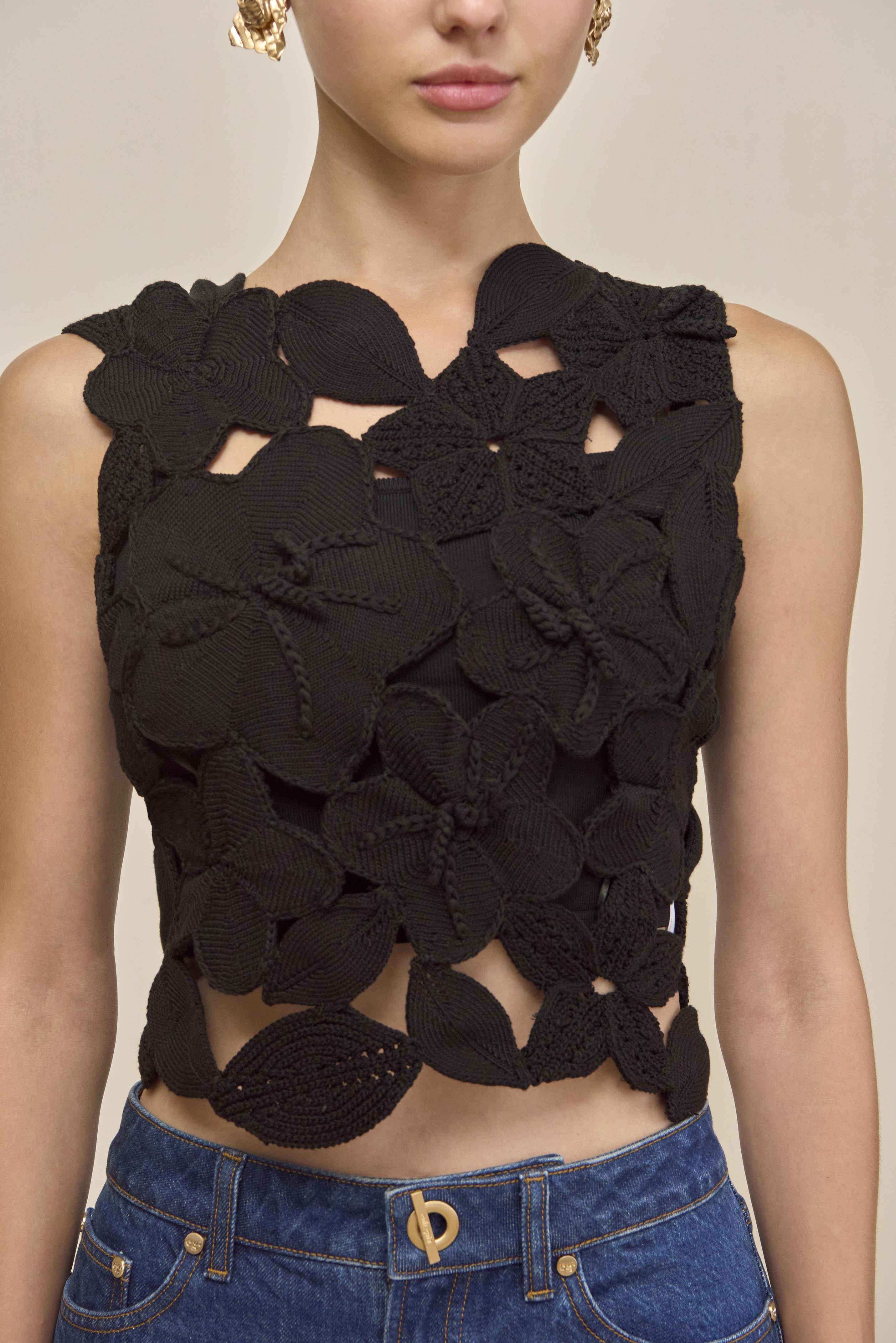 Cult Gaia Women | HARRINGTON CROCHET TOP