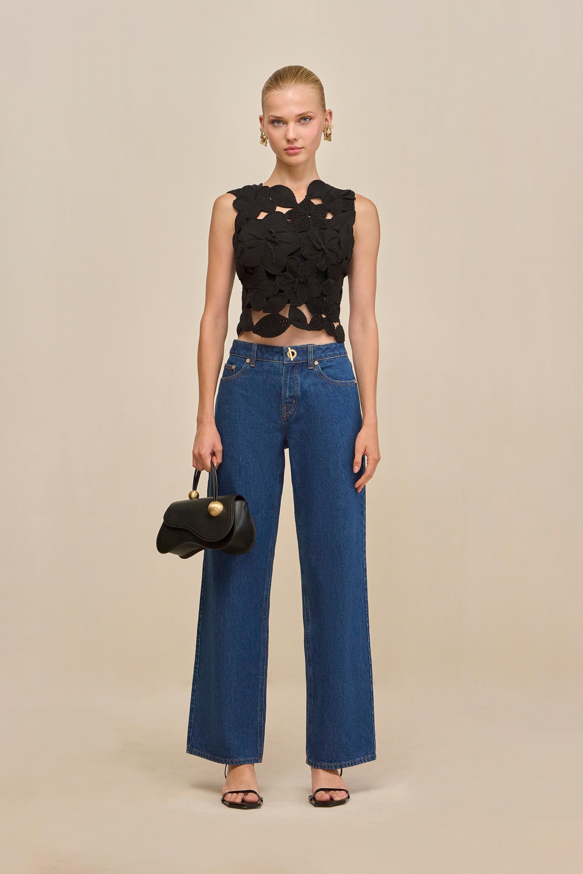 Cult Gaia Women | HARRINGTON CROCHET TOP