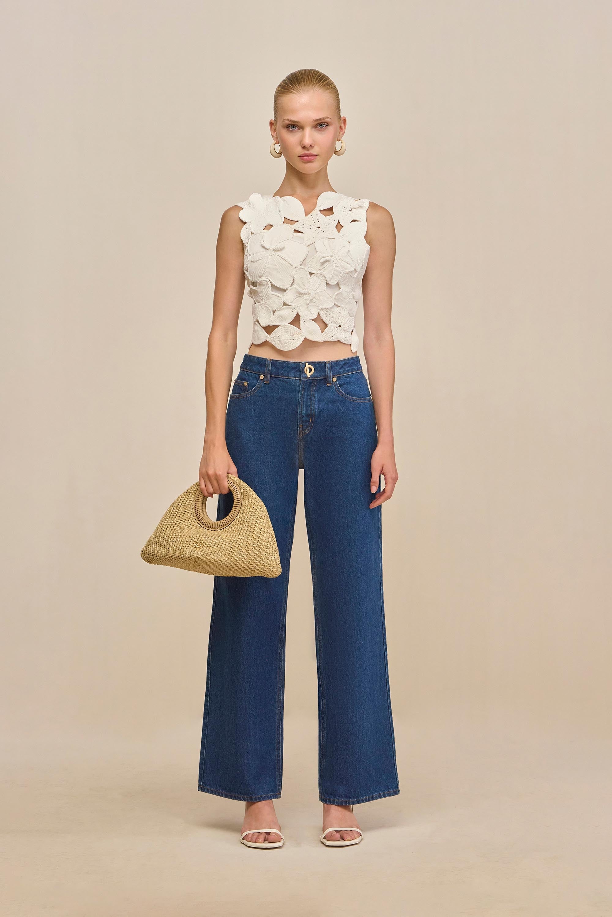 Cult Gaia Women | HARRINGTON CROCHET TOP