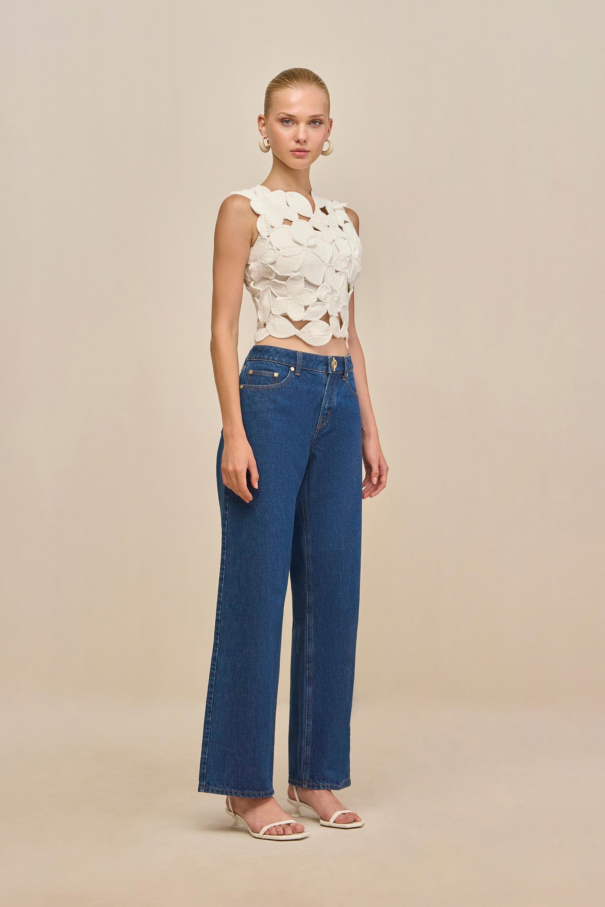 Cult Gaia Women | HARRINGTON CROCHET TOP