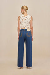 Cult Gaia Women | HARRINGTON CROCHET TOP