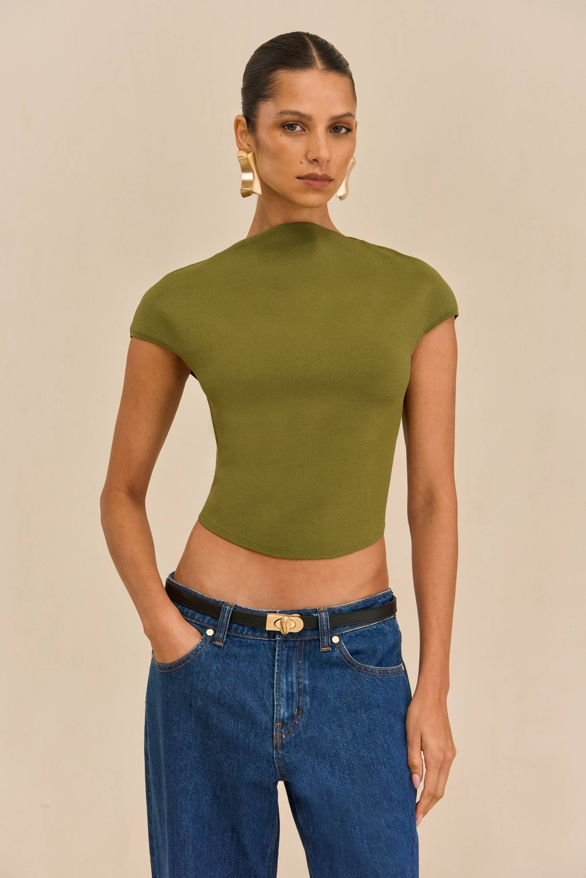 Cult Gaia Women | VIRGINIANA KNIT TOP