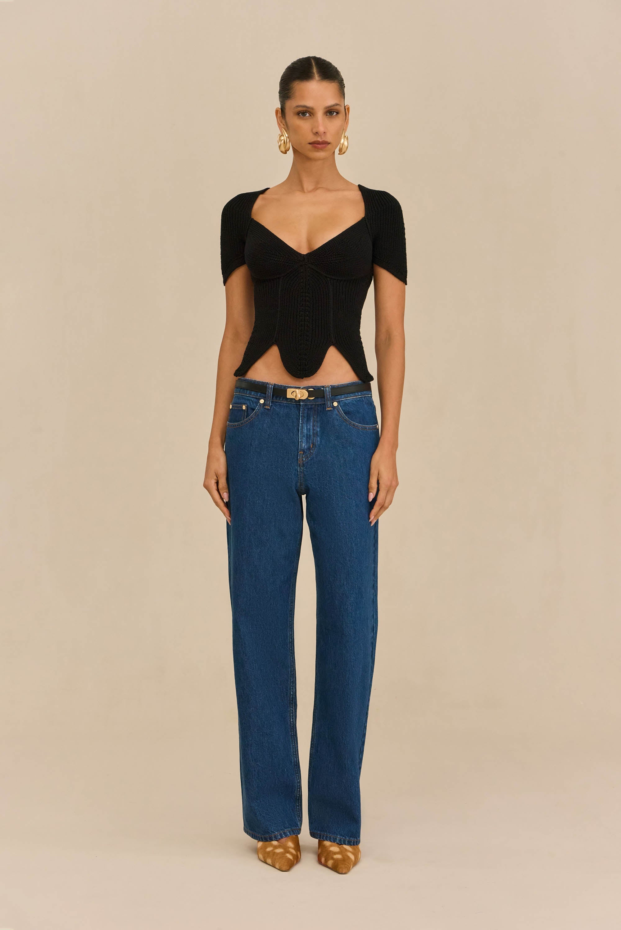 Cult Gaia Women | ELIZA KNIT TOP