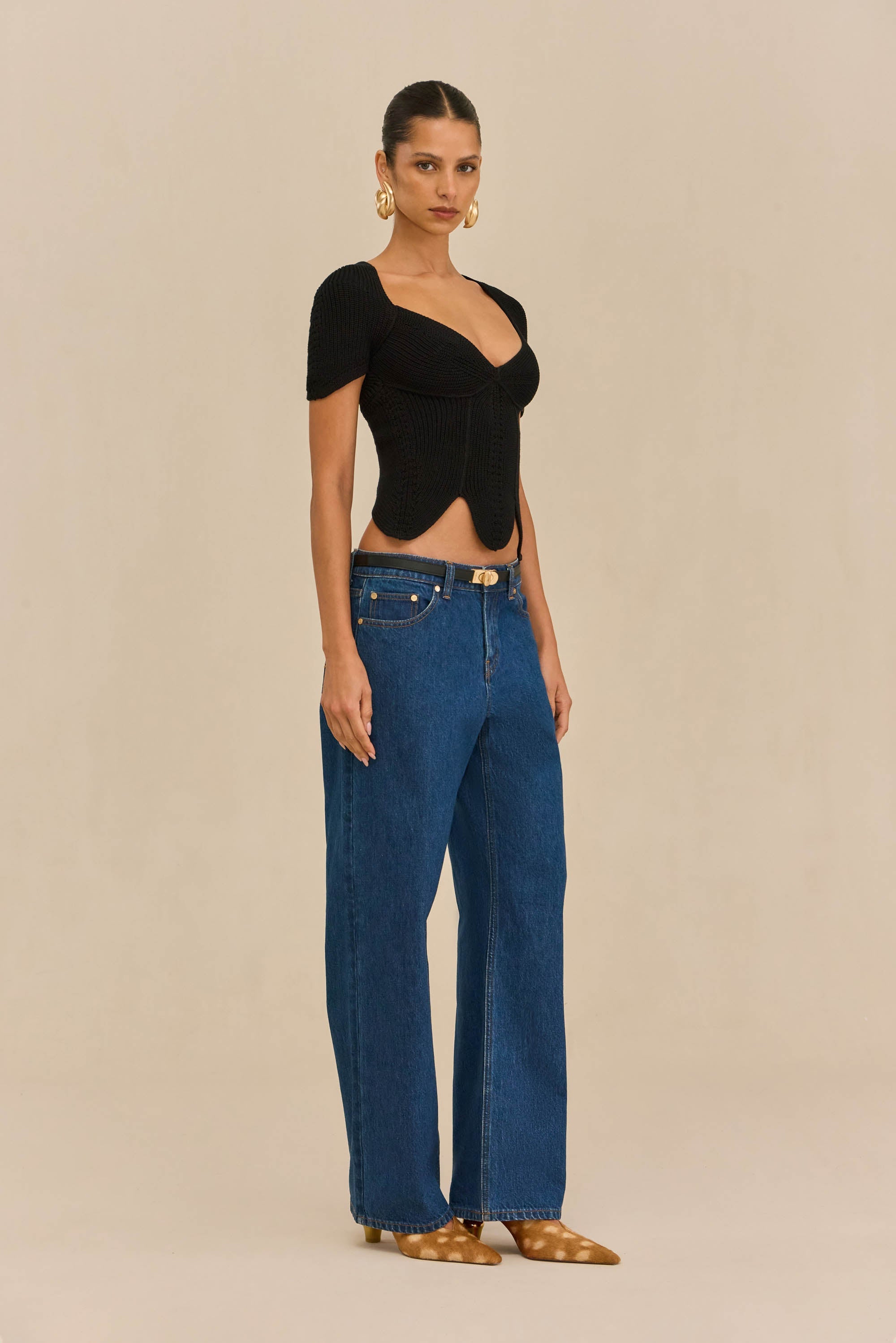 Cult Gaia Women | ELIZA KNIT TOP