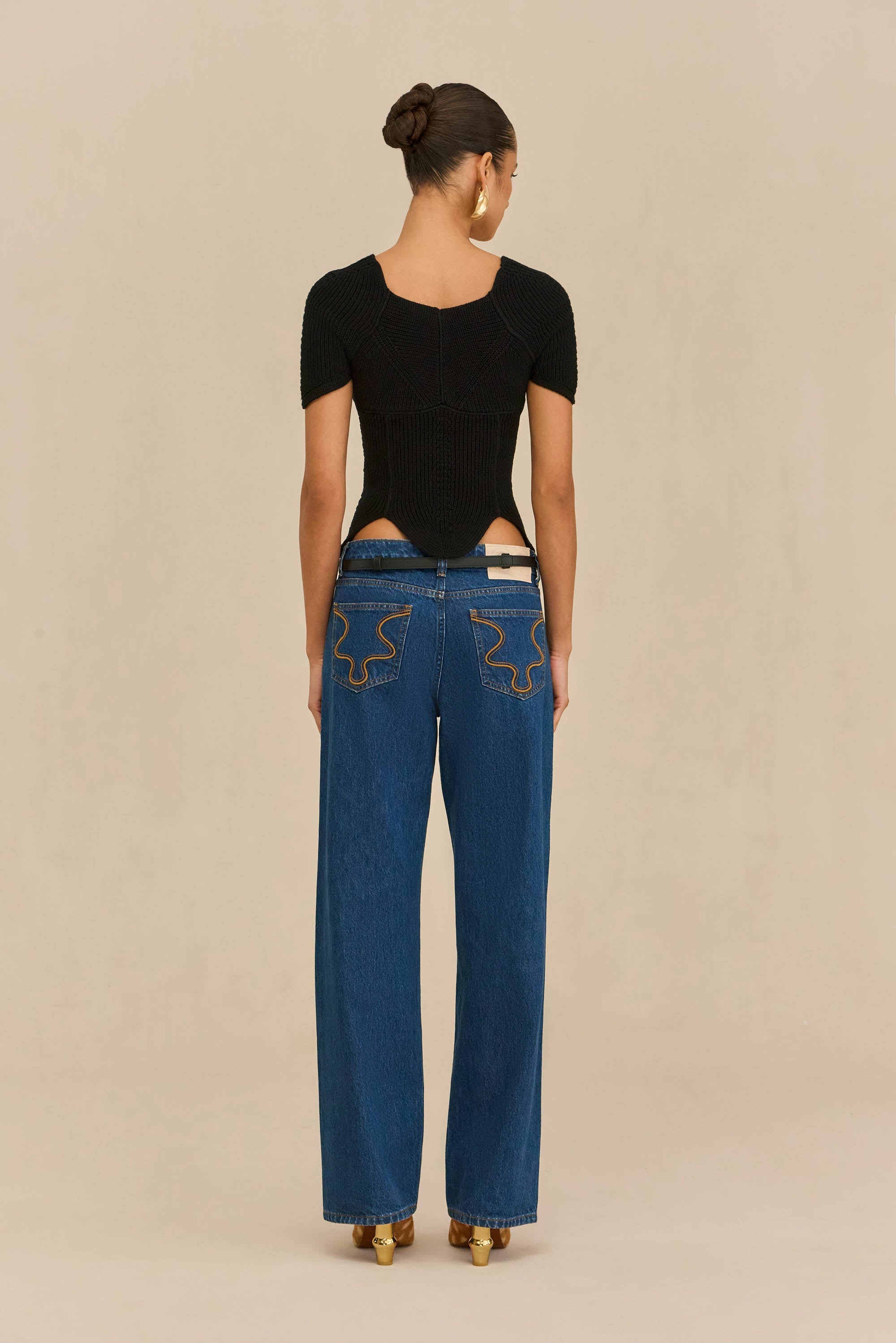 Cult Gaia Women | ELIZA KNIT TOP