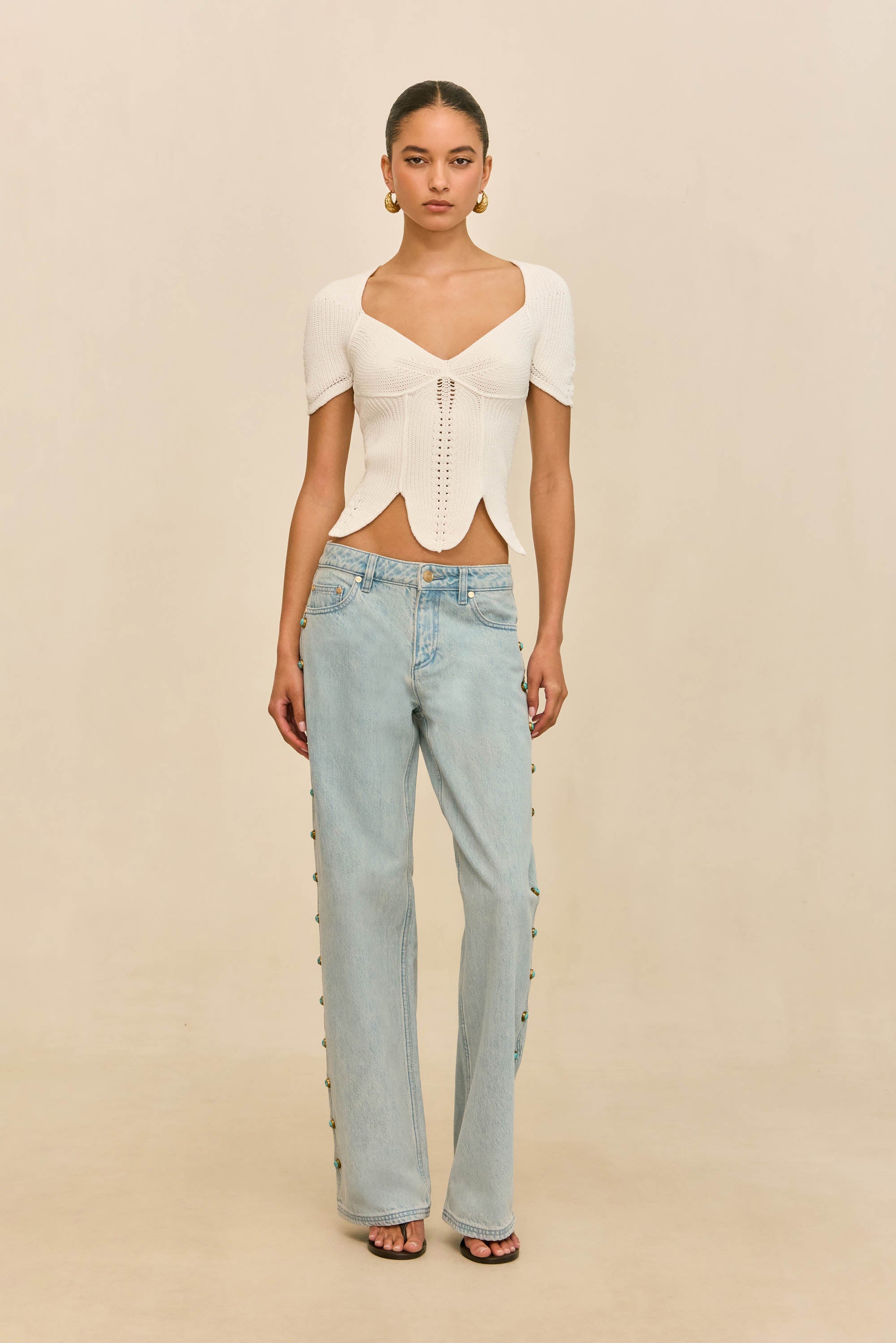 Cult Gaia Women | ELIZA KNIT TOP