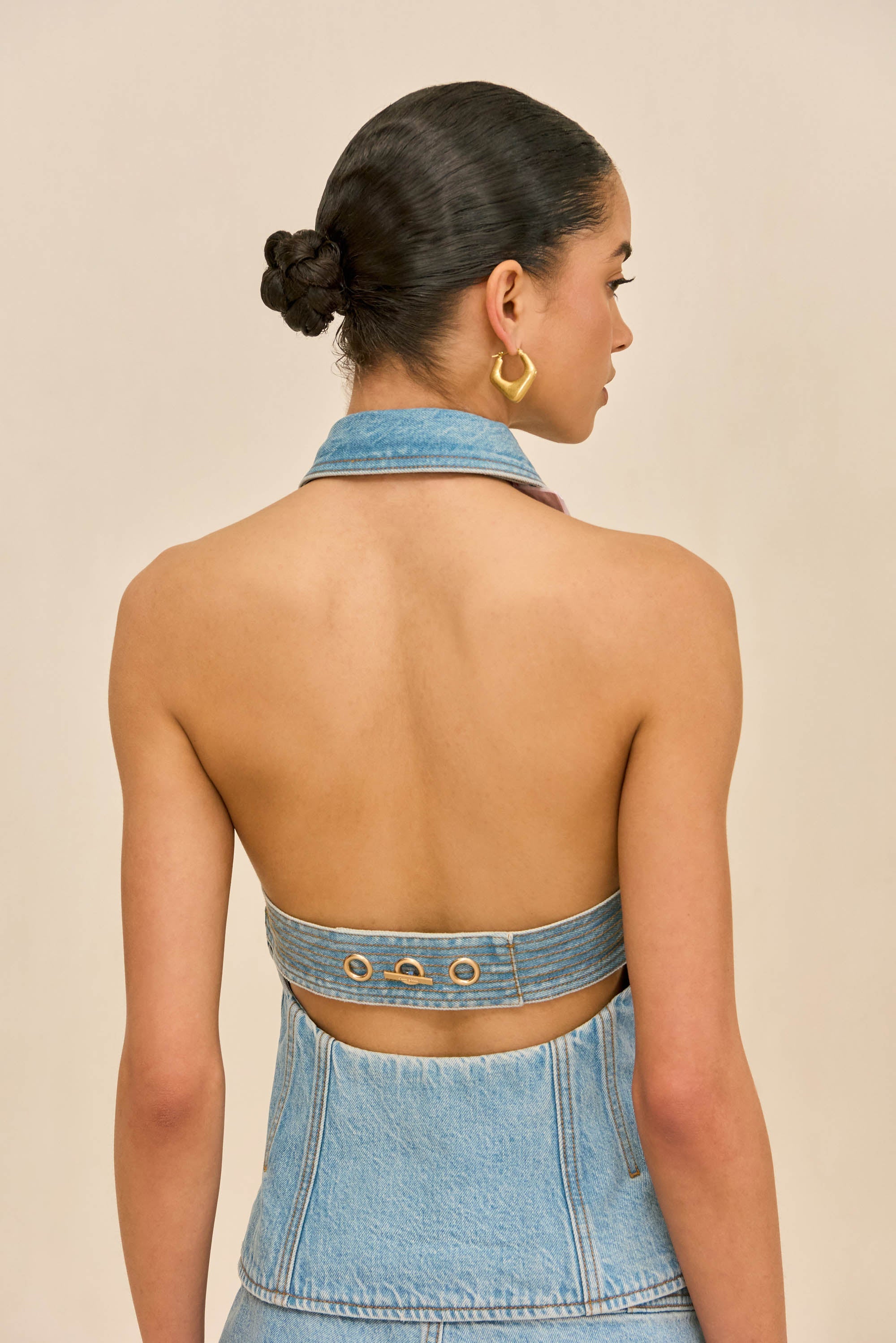 Cult Gaia Women | JILL DENIM TOP