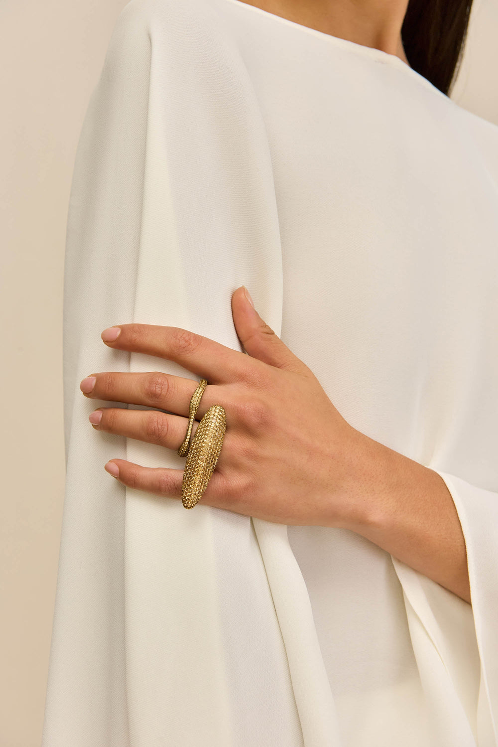 Cult Gaia Accessories | FIORE RHINESTONE RING